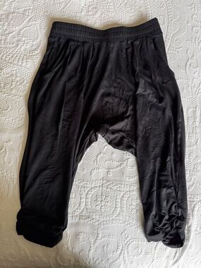 Nike Black Relaxed Harem Pants